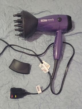 Hair Dryer With Diffuser Attachment